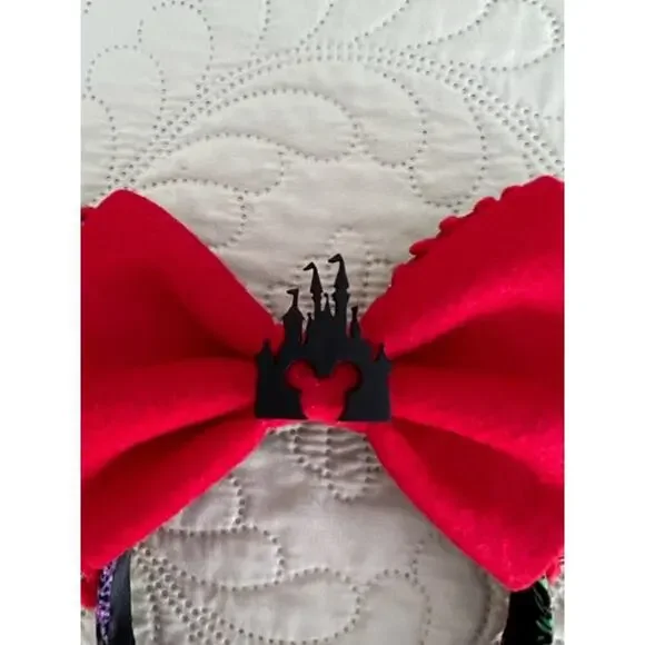 Disney Magic Kingdom Castle Fireworks Handmade Minnie Ears - Picture 4 of 5